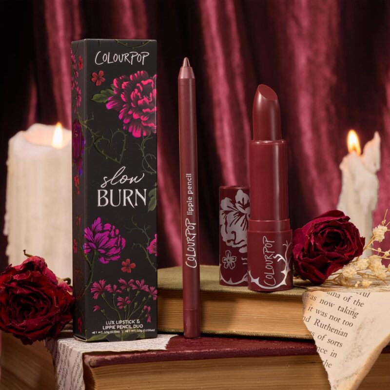 Veiiapparel Slow Burn Lip Tint – Soft Flame, Long-Lasting Color